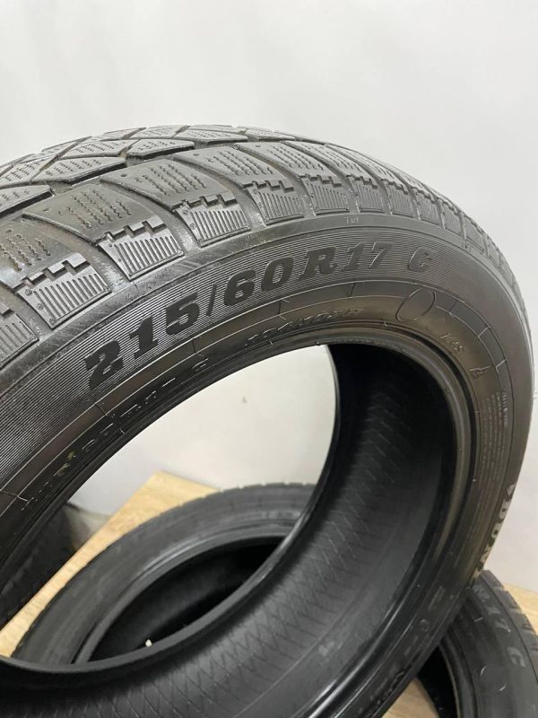 Шини Пара Dunlop 215/60 r17 C зима Гума