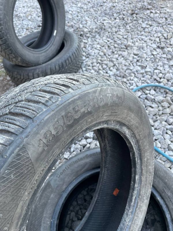 Шини пара Continental 185/65 r15 зима Гума