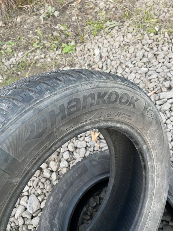 Шини пара Hankook 185/65 r15 зима Гума