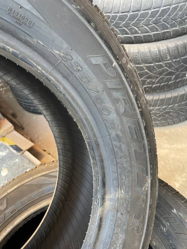 Шини пара Pirelli 235/60 r17 зима Гума