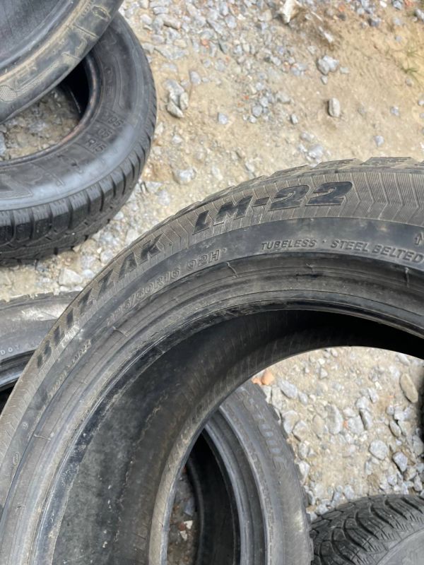 Шини пара Bridgestone 225/50 r16 зима Гума