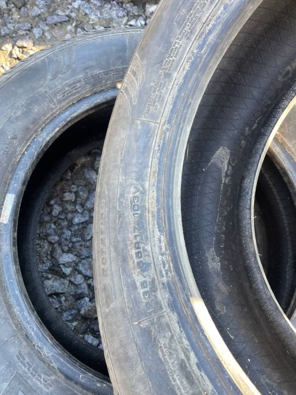 Шини пара Fulda 235/55 r17 зима Гума