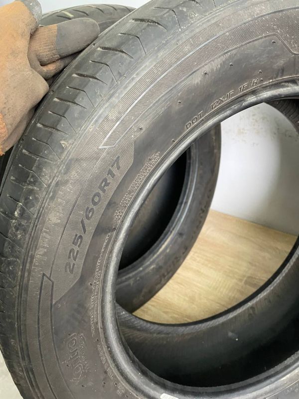 Шини пара Hankook 225/60 r17 літо Гума