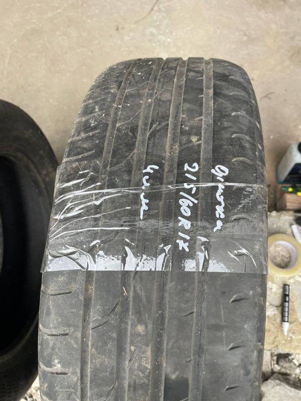 Шина розпаровка continental 215/60 r17 гума