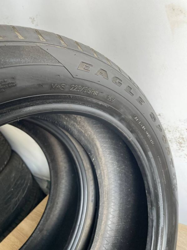 Шини пара Goodyear 225/50 r18 літо Гума