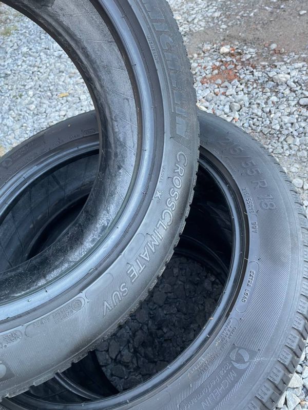 Шини комплект Michelin 215/55 r18 літо Гума