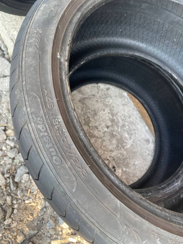 Шини пара Fulda 245/40 r18 літо Гума