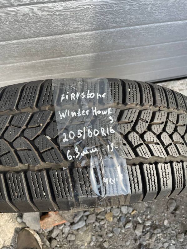 Шина розпаровка Firestone winter hawk 3 205/60 r16