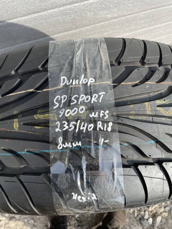 Шина розпаровка Dunlop sp sport 9000 235/40 r18