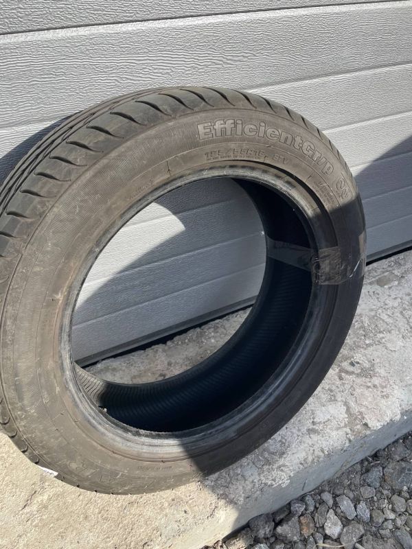 Шина розпаровка Goodyear 195/55 r16 5.5mm резина