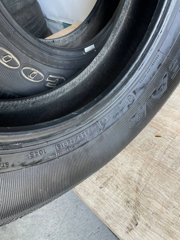 Шини пара Goodyear 225/75 r16 літо резина