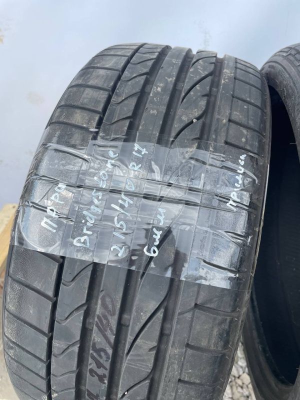 Шини пара Bridgestone 215/40 r17 літо резина
