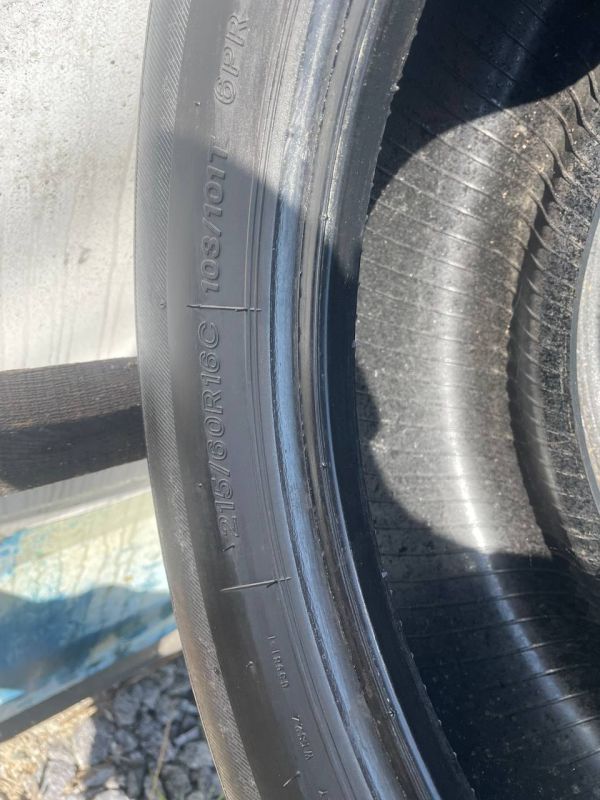 Шини пара Lassa 215/60 r16c зима резина