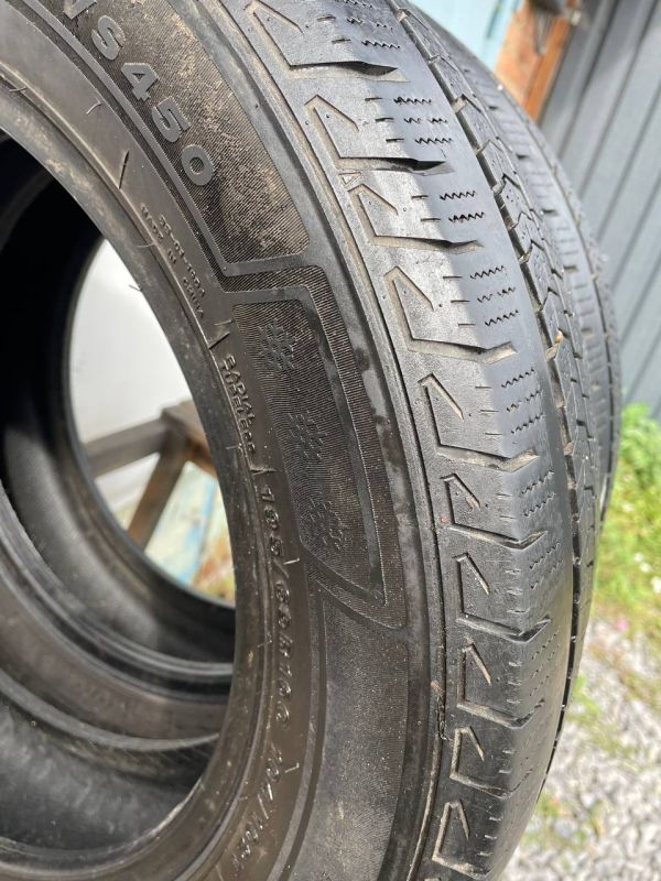 Шини пара 195/65 r16c зима резина
