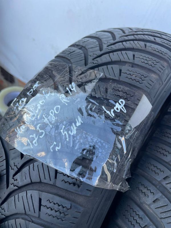 Шини пара Hankook 175/80 r14 зима резина