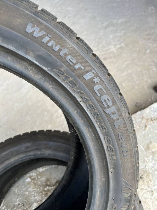 Шини пара HANKOOK WINTER I*CEPT EVO 215/45/R16 зима резина