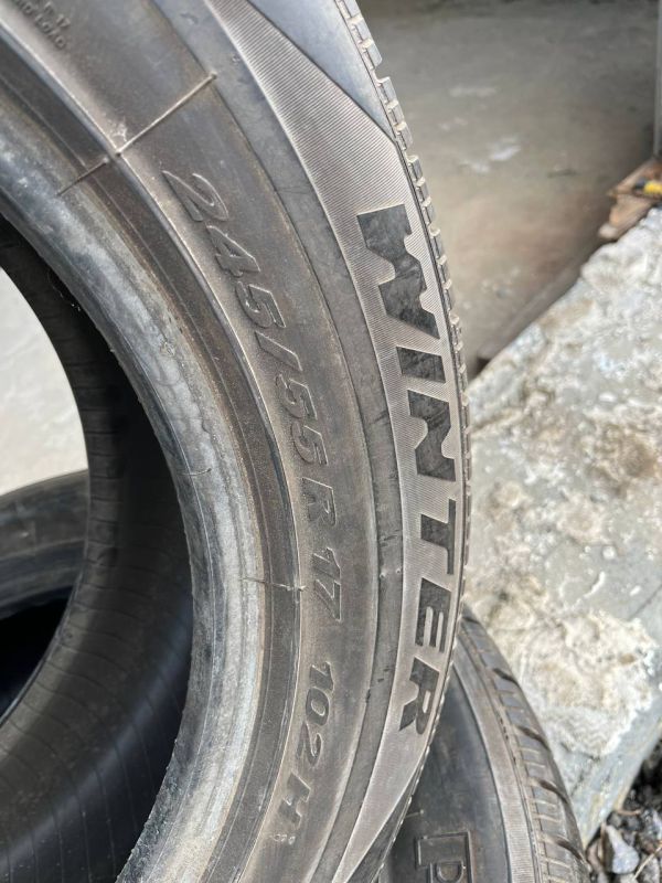 Шини пара PIRELLI WINTER 245/55/R17 зима резина