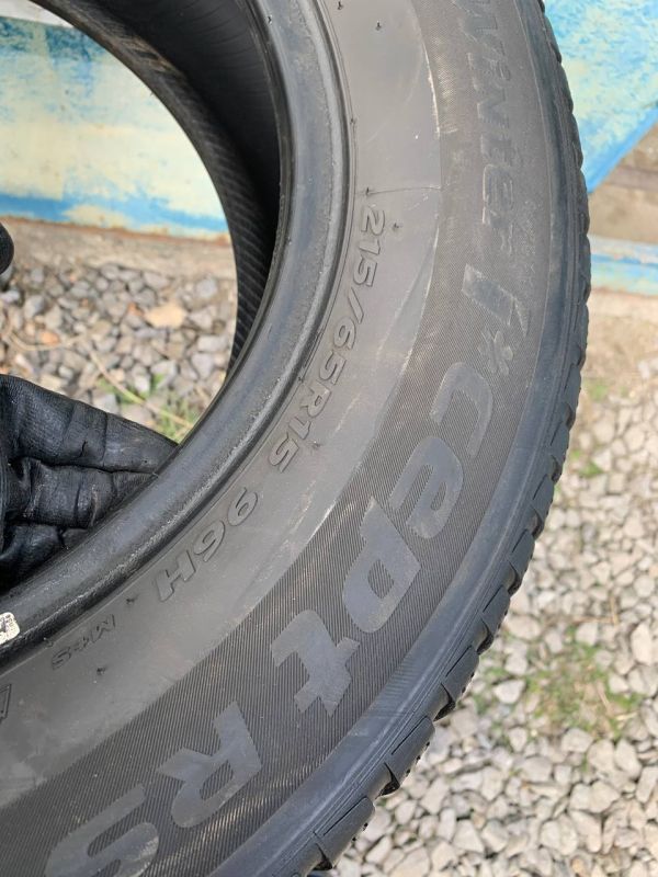 Шини комплект Hankook 215/65 r15 зима резина