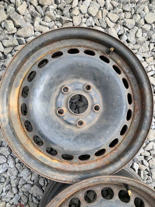 Диски сталеві пара  WAG VW PASSAT B5 ET37 R15 Розболтовка 5x112 6Jx15H2