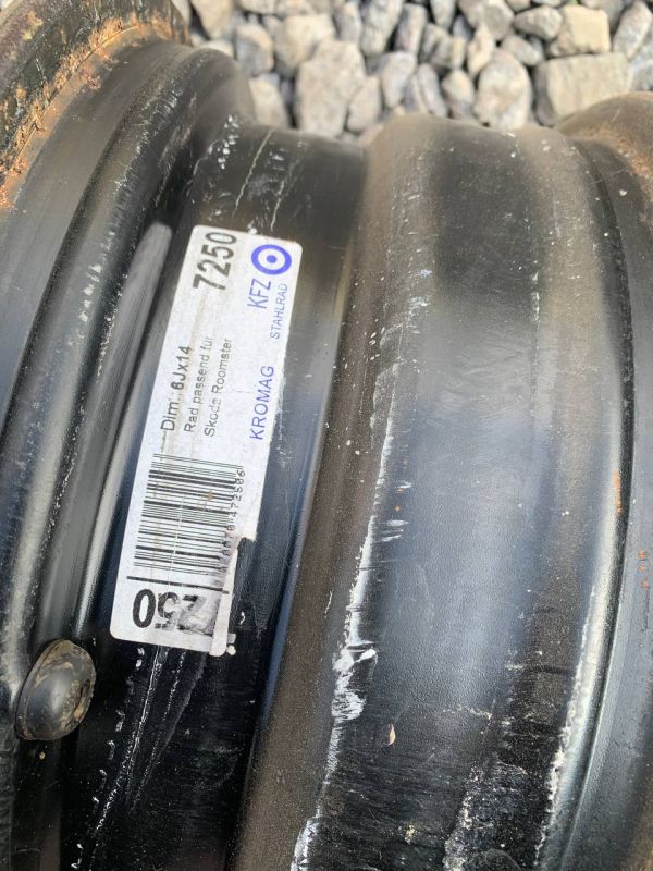 Сталеві диски пара розболтовка 5х100 r14 et 37