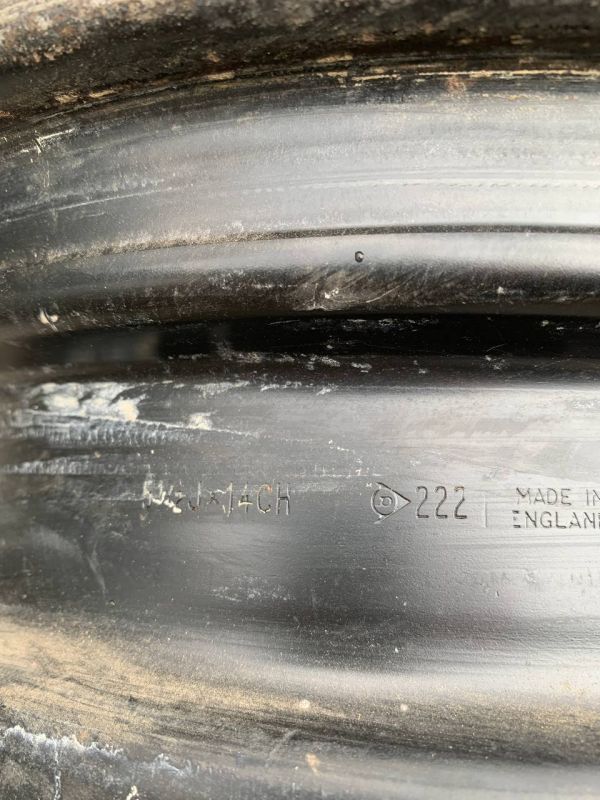 Диски сталеві пара r14 6j toyota 5x100 