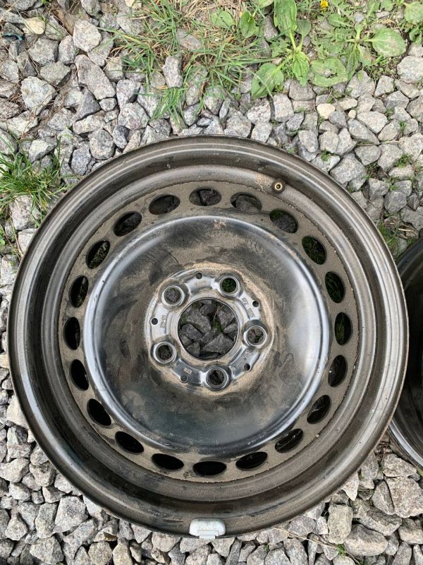 Диски сталеві пара R15 vw audi 6j15xh2 et 31 kba 43737 Розболтовка 5х112