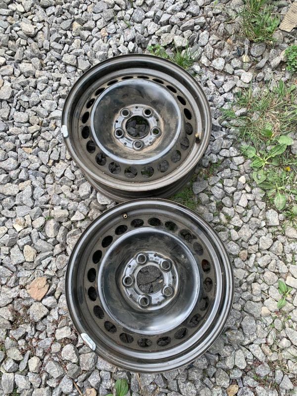 Диски сталеві пара R15 vw audi 6j15xh2 et 31 kba 43737 Розболтовка 5х112