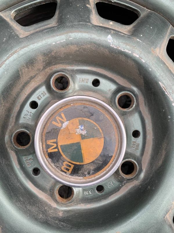 Сталеві диски пара BMW 5.5x14 et22 R14 Розболтовка 5х120