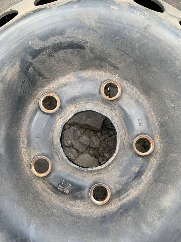 Диски сталеві  WAG R15 ET47 5*112 Volkswagen Touran Audi Seat 1K0601027T