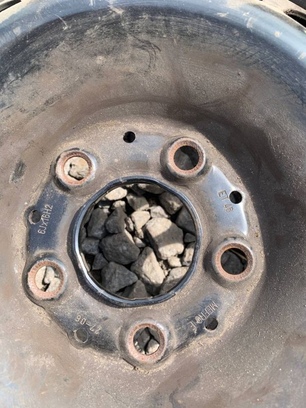 Диски сталеві комплект розболтовка 5х112 R16 Mercedes a klasse et 46