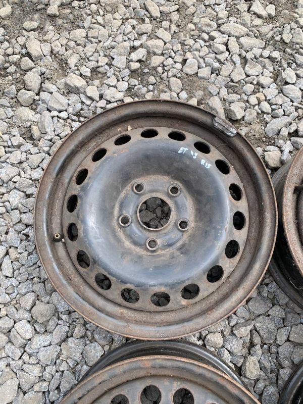 Диски металеві комплект wag 5x112 et47 r15 Volkswagen Caddy Golf Touran