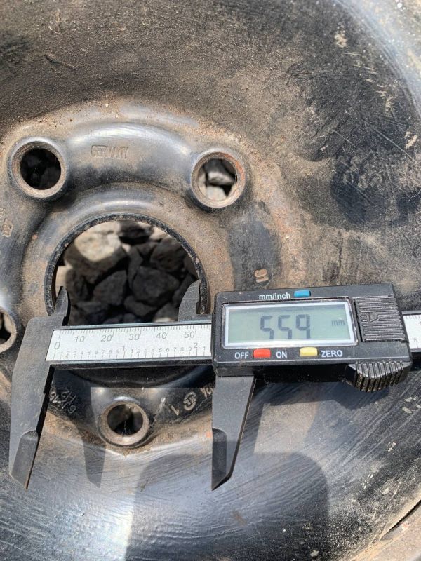 Диски металеві комплект 5х112 еt 45 R16 6J Audi Skoda Vw Golf V Touran Caddy Passat