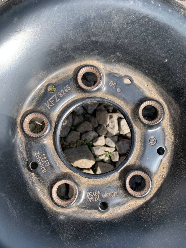 Диски металеві комплект розболтовка 5х112 r15 et 44 Mercedes