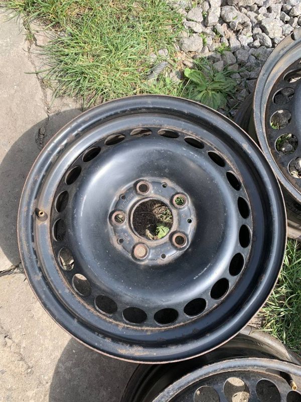 Диски металеві комплект розболтовка 5х112 r15 et 44 Mercedes