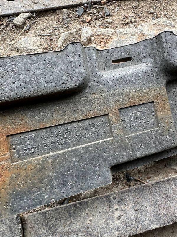 Підсилювач Пінопласт Абсорбер переднього бампера Hyundai Sonata 5 V NF 86520-3K000